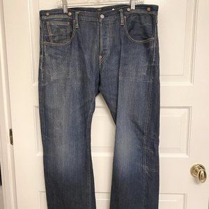 Canton Overalls Japanese Selvedge Denim 36/33